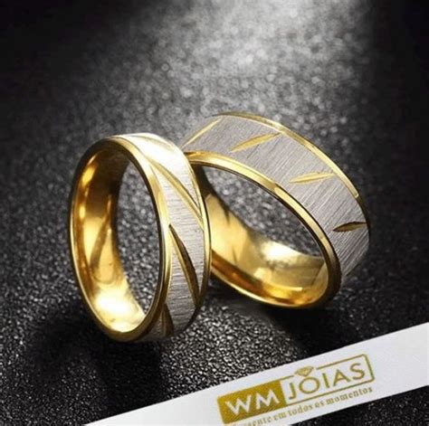 Alian A De Casamento Em Ouro Branco K Celebre O Amor Estilo