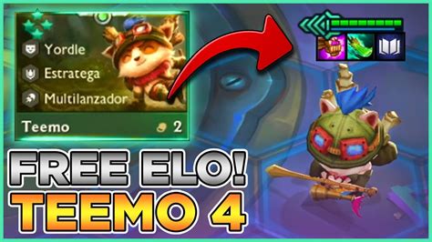 COMPO De TEEMO 4 ESTRELLAS Esta ROTISIMA En TFT SET 9 YouTube