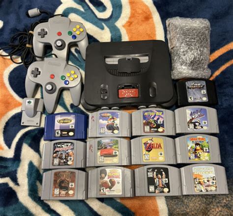 Search And Collect On Twitter Nintendo 64 Console Smoke Grey With 14