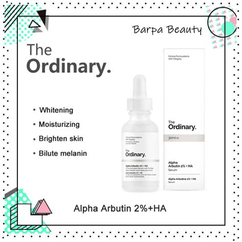 The Ordinary Alpha Arbutin Ha Ml Remove Dark Spots Freckle Hyper