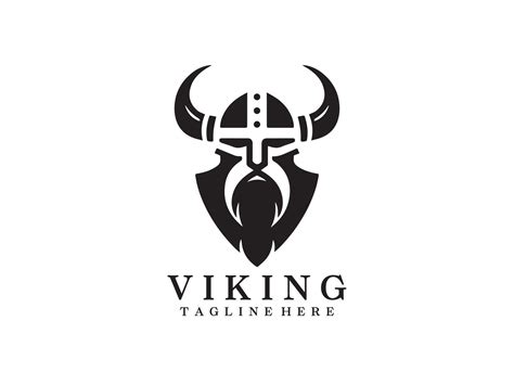 Viking Logo Design Template 43193504 Vector Art At Vecteezy