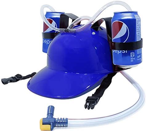 🥇 Best Beer And Soda Drinking Helmet Hat With Straws