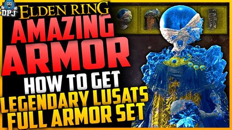 Elden Ring AMAZING MAGE ARMOR LEGENDARY LUSATS ARMOR SET How To