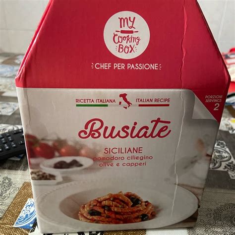 My Cooking Box Busiate Siciliane Review Abillion