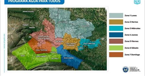 Programa Agua Para Todos NL 2022 Conoce Los Horarios De Cortes De Agua