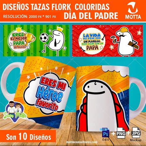 PLANTILLAS DE MEME FLORK TAZAS DIA DEL PADRE