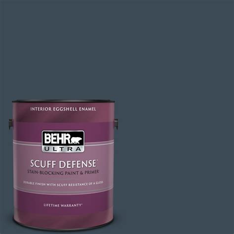 BEHR ULTRA 1 Gal BXC 26 New Navy Blue Extra Durable Eggshell Enamel