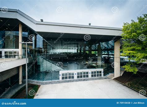 The Exterior Of The Convention Center In Baltimore Maryland