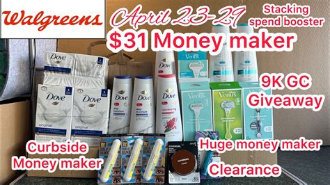 Walgreens Couponing April All Free And Money Maker