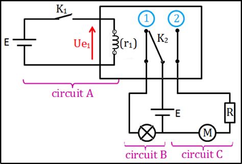 Relay Circuit Diagram And Operation