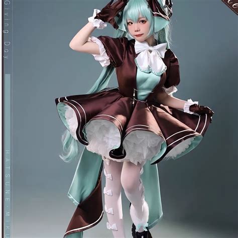 初音未來cos服 兔子洋裝39初音miku獨家授權cosplay服裝 蝦皮購物