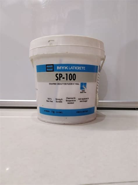 Myk Laticrete Latapoxy Sp Stainfree Epoxy Grout Kg For