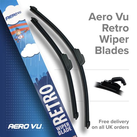 For Kia Sorento MK2 SUV Aero VU Flat Front Windscreen Wiper Blades 24