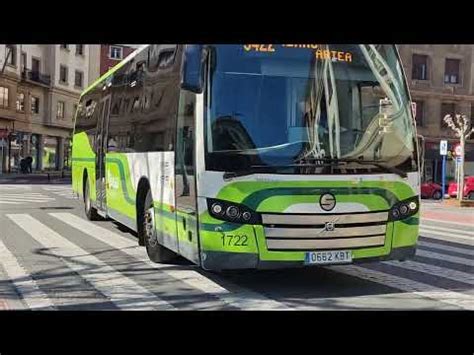 bizkaibus volvo B8R sunsundegui SB3 N 1722 en línea 3422 YouTube