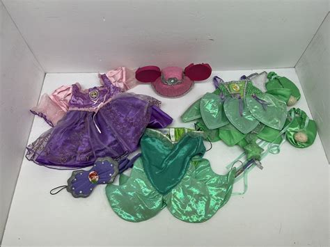 Build A Bear Workshop Babw Rapunzel Tangled Ariel Tinkerbell Clothes Disney Lot Ebay