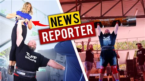 Magnús Ver Magnússon STRONGMAN Qualifier LIFTING NEWS REPORTER YouTube