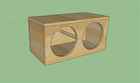 2 Sealed 10 inch Subwoofers Box Design | Subwoofer Box Design