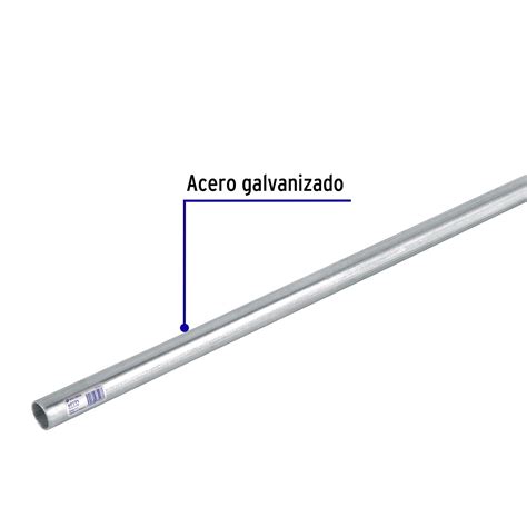 Tubo Conduit 1 2 Galvanizado 3 M Pared Delgada Et Verde Cables Y Accesorios 47771