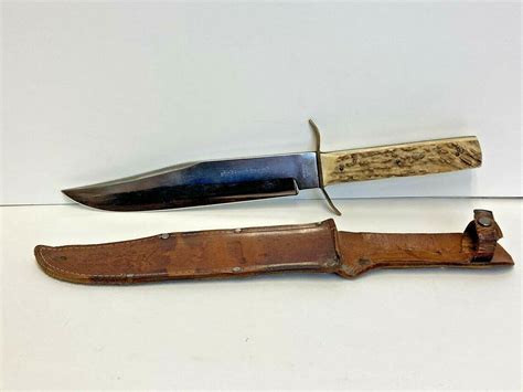 Vintage Original Bowie Knife Edge Brand 443 Solingen