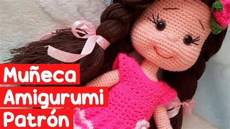 Muñeca Amigurumi Patrón para hacerla Paso a Paso YouTube