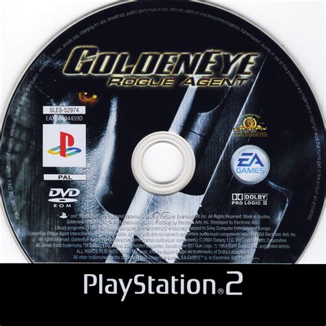 007 Goldeneye Rogue Agent PSX Cover