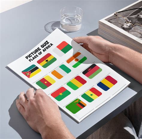 Flags of Africa Quiz Night Geography Quiz Africa Family Games Games ...