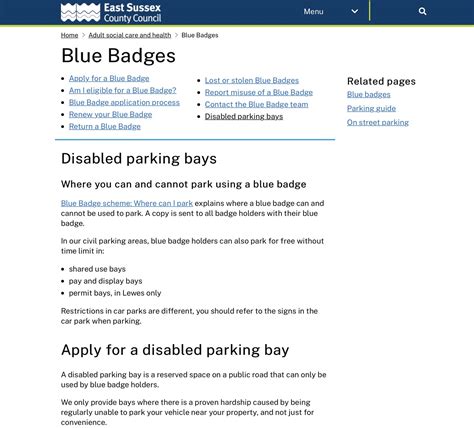 Blue Badges Education Enhances Awareness