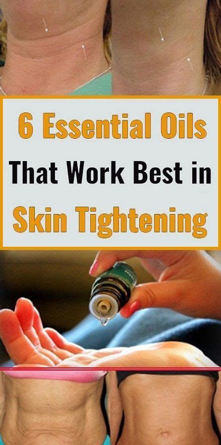 6 Essential Oils That Work Best In Skin Tightening In 2024 Skin