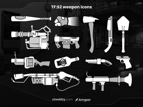 TF:S2 Weapon Icons by Shachar M.W. on Dribbble