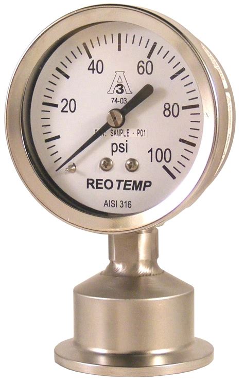 Reotemp Sg25ctc15p21 Sanitary Pressure Gauge Australia Ubuy