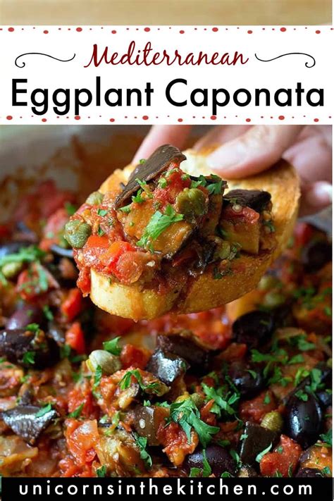 Eggplant Caponata Is An Easy Sicilian Appetizer Thats Full Of Flavor