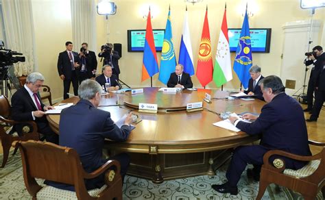 Meeting Of The CSTO Collective Security Council President Of Russia