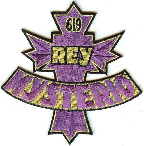 Rey Mysterio Iron-On Patch 619 Logo WWE Wrestling – Rock Band Patches