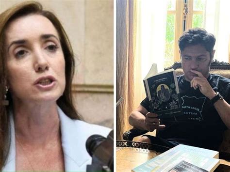 Victoria Villarruel Y Axel Kicillof Se Volvieron A Cruzar Por El Libro