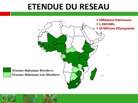 Prsentation Du Rseau Africain De Microfinance AFMIN OUSMANE