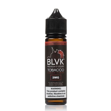 BLVK UNICORN TOBACCO CUBAN CIGAR 60ML The Vape Center