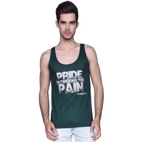 Glizt Poly Cotton Mens Vest Sizecm 85 90 At Rs 100piece In New