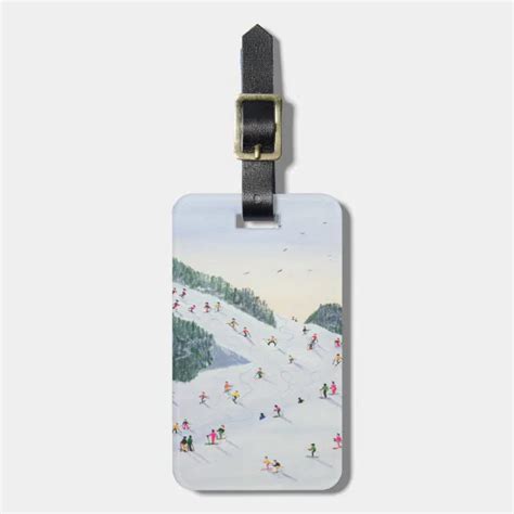 Ski Vening 1995 Luggage Tag Zazzle