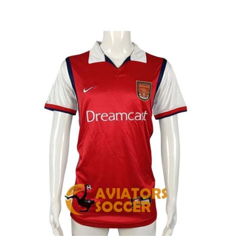 Retro Dreamcast Arsenal Shirt Jersey Home 1999 2000 Shop Now