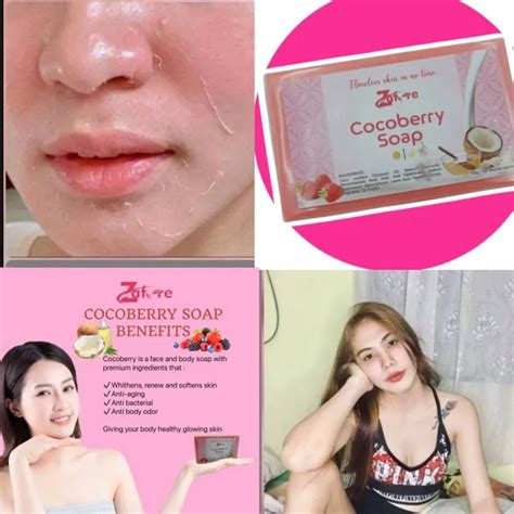 Zafyre Cocoberry Bleach Soap Skin Care 100 Legit Na Sabon