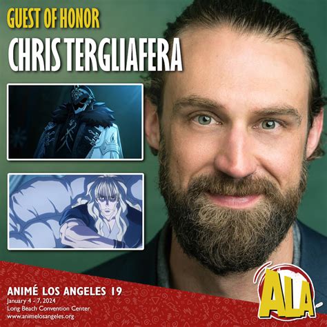 Chris Tergliafera Guest Of Honor Animé Los Angeles