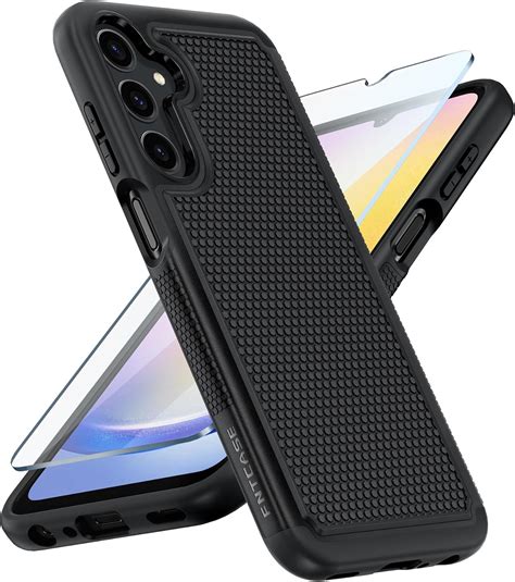 FNTCASE For Samsung A25 5G Phone Case Dual Layer Shockproof Drop