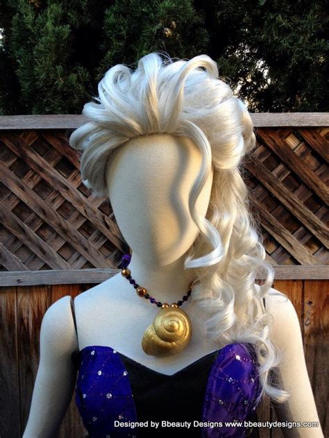 Ursula Sea Witch Budget Villain Wig Quality Custom Styled Etsy