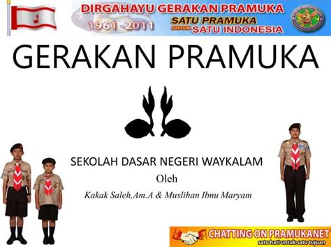 Mengenal Gerakan Pramuka Indonesia Perekat Bangsa Ppt