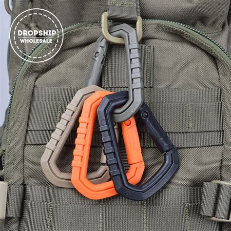 Buy 2pcs Tactical Molle Backpack Carabiner Survival