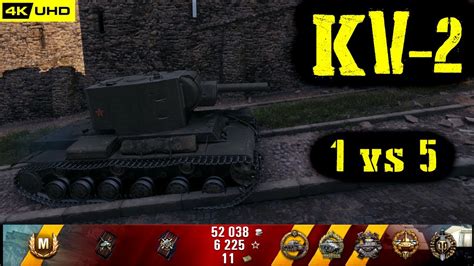 World Of Tanks Kv 2 Replay 8 Kills 3k Dmg Patch 1 6 1 Youtube