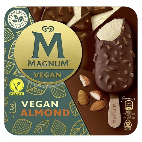 Magnum Vegan Eis am Stiel Mandel für den leckeren Eiscreme Genuss mit