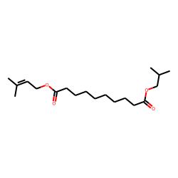 Sebacic Acid Isobutyl 3 Methylbut 2 Enyl Ester Chemical Physical