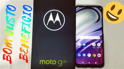 UNBOXING E PRIMEIRAS IMPRESSÕES MOTOROLA MOTO G20 YouTube