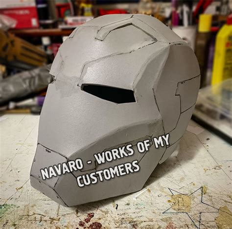 Iron Man Mk 46 Foam Template Iron Man Armor Pepakura Navaro